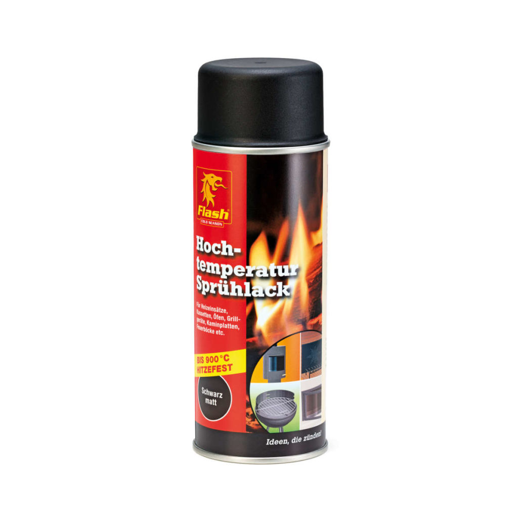 55640 Hightemperature paint matteblack 400 ml Boomex Kohle