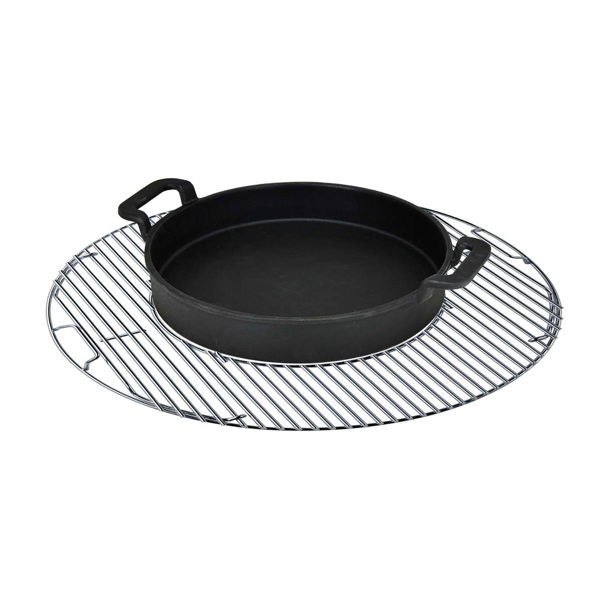 BBQ-System, Pfanne 30 cm (eingelegt)