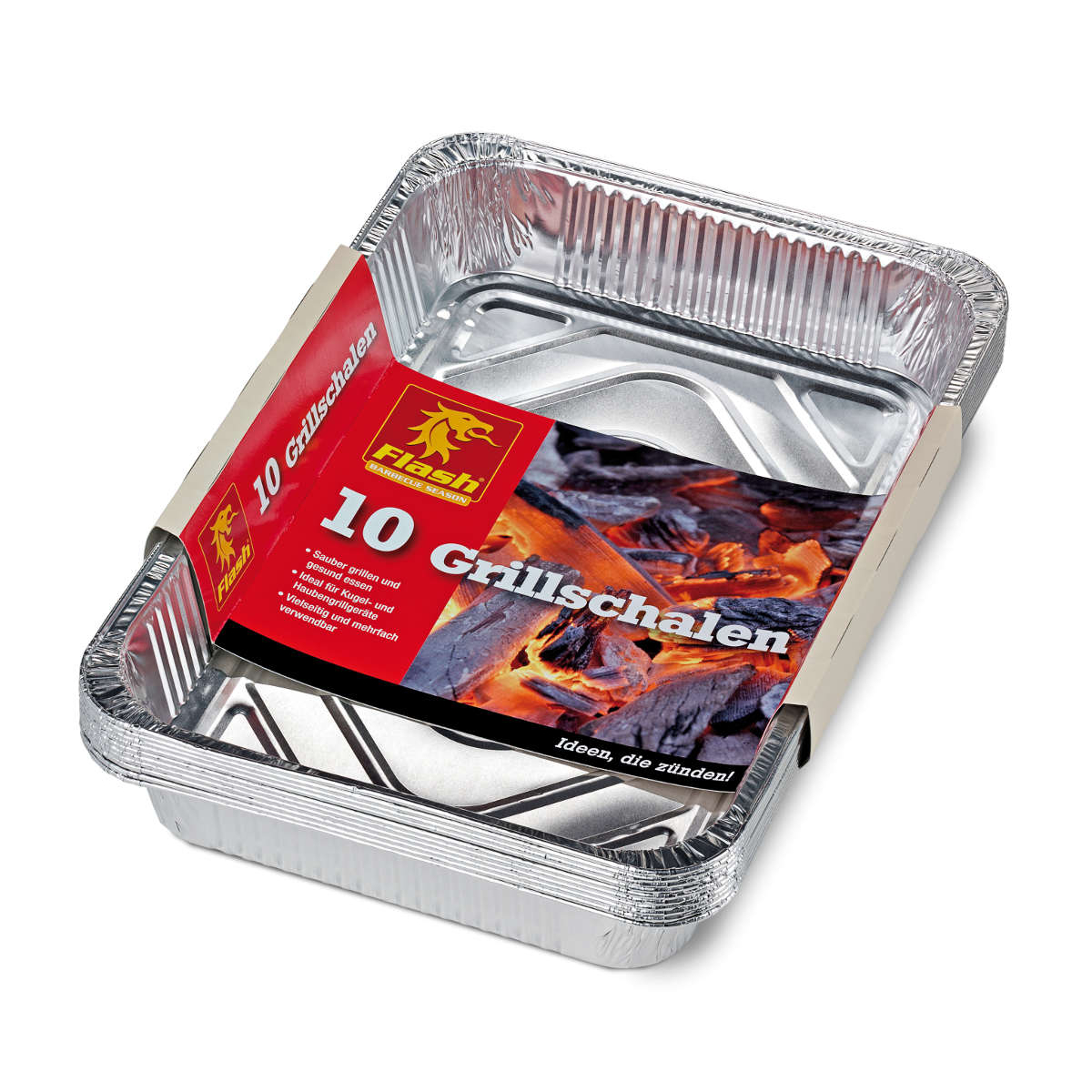 14863 BBQ drip pan BoomexGermany Kohle und Grillanzünder