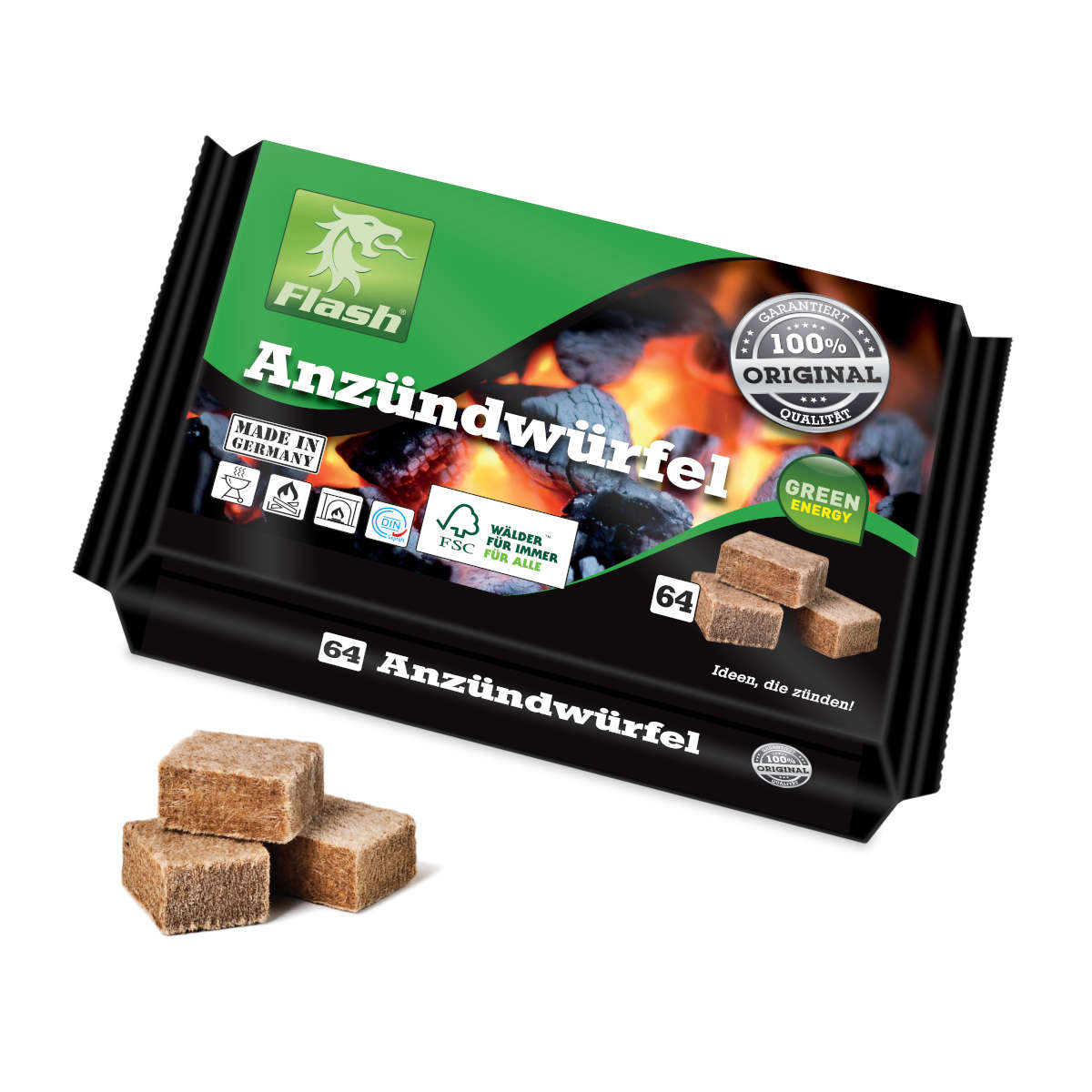 bbq wax cubes